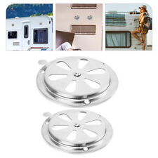  2 Pcs Adjustable Ventilation Holes Marine Cover Stainless Steel Air Hollow