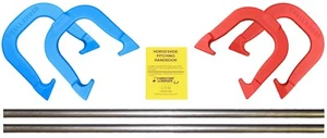 Challenger Highly Durable Pro Pitching Horseshoes- Game Set, Made in USA - Picture 1 of 7