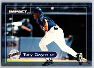 2000 Fleer Impact Tony Gwynn San Diego Padres #36