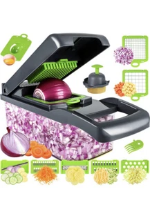 Chopper de verduras, picador de cebolla profesional, picador de alimentos. - Imagen 1 de 6