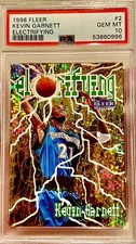 1998-99 Fleer Tradition Kevin Garnett Electrifying #2 PSA 10 Gem Mint Pop 12🔥