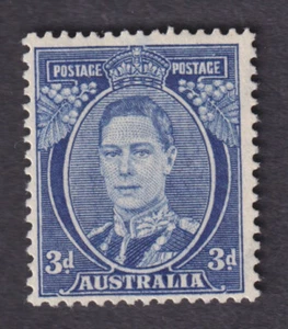 Australia KGVI 1940 3d SG186 DieIII pf15x14 MINT Very light hinge - Picture 1 of 2