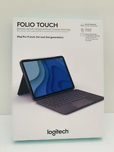 EMPTY BOX*   iPad Pro 11-inch Logitech Folio Touch Keyboard Case *EMPTY BOX* - Picture 1 of 5