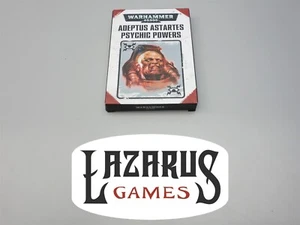 Warhammer 40K Space Marines - Adeptus Astartes Psychic Powers Datacards (7th Ed) - Picture 1 of 4