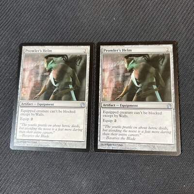 Prowler's Helm Magic The Gathering Mtg Theros Card 2 - Image 1 of 4