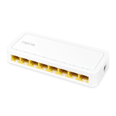 8-Port Switch Gigabit Desktop Netzwerk LAN Ethernet Verteiler RJ45 1000Mbit/s - Bild 1 von 4