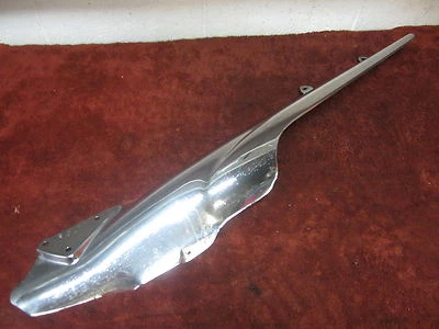 99 00 01 02 BMW K1200LT K 1200 LT Silenciador de Escape OEM Capa Protetora Térmica Cromada - Imagem 1 de 3