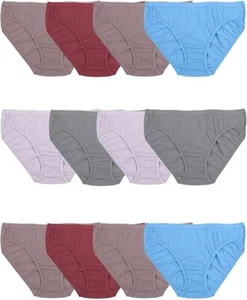 Fruit of the Loom Women's Beyondsoft Bikini Underwear 12-Pack Size 5 - Picture 1 of 10