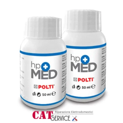 KIT 2 FLACONI + STOPPINI HP MED  POLTI PER CIMEX E STEAM PAEU0244 - Imagen 1 de 2