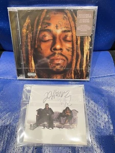 WELCOME 2 COLLEGROVE 2 CHAINZ LIL WAYNE CD PLUS DOUBLE HAND SIGNED ART CARD - Picture 1 of 7