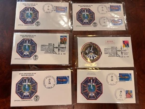 STS-91 TITUSVILLE MPSC 4+2 cubiertas junio 1998 transbordador espacial Discovery último en MIR - Imagen 1 de 1