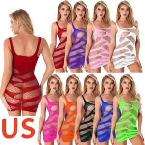 Bodycon-Damenkleid breite Schulterträger Minirock ausgehöhlt Clubwear - Bild 1 von 89