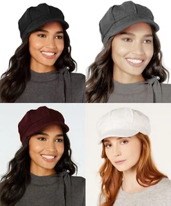 Women's Bouclé Newsboy Cap - Nine West - Various Colors - One Size - S738 - Picture 1 of 7