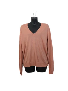Theory size Medium Yulia V Neck Knit Cashmere Silk Sweater Pullover NEW $245 - Picture 1 of 7
