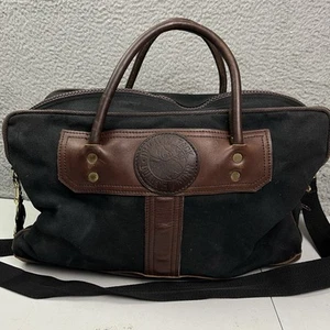 Duluth Pack schwarz Canvas Seesack Seesack Arzt Schulter Wochenende Tasche Handgepäck - Bild 1 von 14
