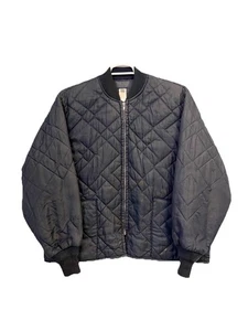 Bomber trapuntato vintage anni 60 OshKosh B’gosh grande abbigliamento da lavoro invecchiato USA - Foto 1 di 20