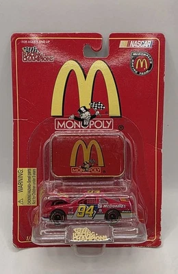 Bill Elliott 1996 McDonald's Монополия Промо С Медальоном 1/64 Гоночные Чемпионы - Изображение 1 из 2