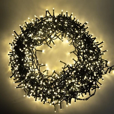 2000LED Compact Christmas Lights Mains String Multifunction Tree Home Xmas Decor - Image 1 of 4