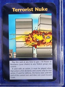 Terrorist Nuke Card Unlimited INWO Illuminati New World Order 365/412 - Picture 1 of 2