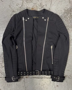 AW2015 Balmain x H&M Black Horpist Biker Sweater (S/M) - Picture 1 of 9