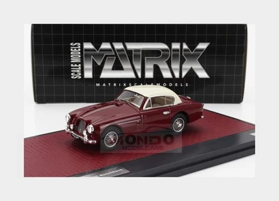 1:43 MATRIX Aston Martin Db2-4 Mkii Fhc Notchback 1955 Red Cream MX40108-042 Mod - Image 1 of 2