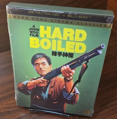 Hard Boiled 1992 4KUHD-w/Collector Slipcover-NEW (Sealed)-Free Box Shipping - Image 1 of 4