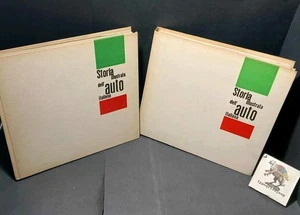 N.2 libri Storia Illustrata dell'auto italiana Edizioni Giumar 1961 62 originali - Imagen 1 de 11