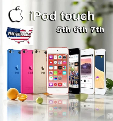 NEW Apple iPod Touch 6th 7th Generation 32GB 128GB 256GB MP3 Player Sealed - Image 1 of 4