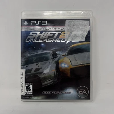 Shift 2 Unleashed Limited Edition PS3 PlayStation 3 Racing Game Complete Tested - Image 1 of 4
