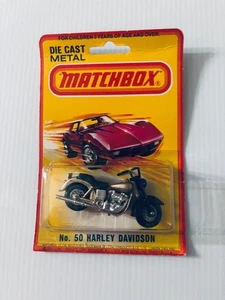 Vintage Matchbox Superfast - #50 Harley Davidson - Some Wear - Picture 1 of 12