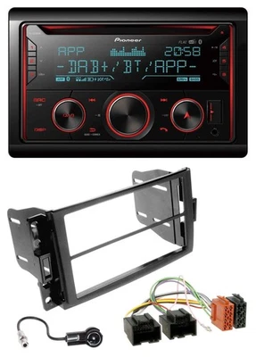 Pioneer 2DIN DAB MP3 Bluetooth USB CD Autoradio für Chevrolet Corvette 05-13 Upl - Bild 1 von 4