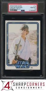 1978 STAR WARS GENERAL MILLS #12 LUKE SKYWALKER PSA 10 - Picture 1 of 3
