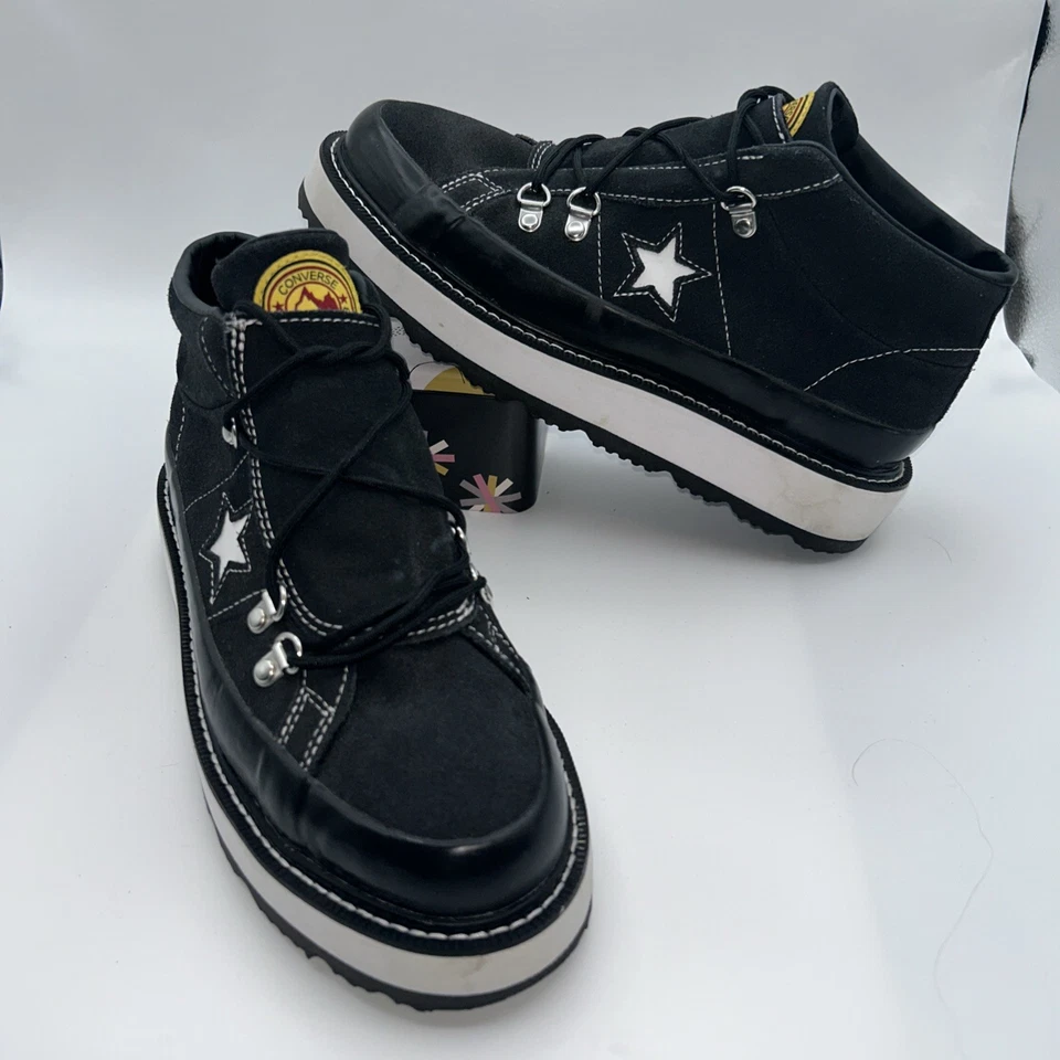 Botas para mujer Converse Mountain Club, talla: 8 M, blanco marino, plataforma, excursionistas, 566163C Foto 1 de 4