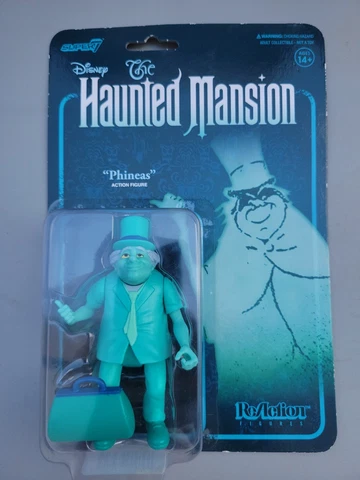 Phineas Haunted Mansion Super 7 Reaction Action Figure Cover