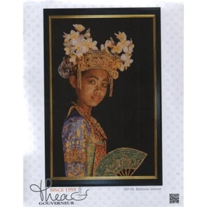 Cross-stitch kit Balinese Dancer 597-05 Thea Gouverneur Aïda - Picture 1 of 5