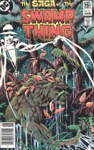 Swamp Thing Canadian Price Variant #14 VG+ 4.5 1983 Stock Image Low Grade - Picture 1 of 1