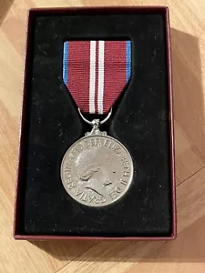 Queen's Diamond Jubilee Medal Full Size 1952-2012, as issued with box - Picture 1 of 5