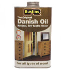 Original Danish Oil Rustins 1 Litre A Natural Soft Lustre Finish For All Woods