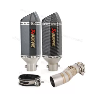 Sistema de silenciadores de tubo de enlace de escape medio Slip On para CF-Moto 450MT 2024-2025 51MM - Imagen 1 de 11
