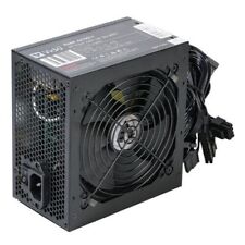 750W PSU ATX PC Power Supply Unit Quiet 120mm Fan PCI-E SATA Vida  Black
