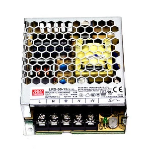 Fuente de alimentación conmutada 1 pieza LRS-50-12 50W 12V 4.2A 99x82x30mm Medio Bien - Imagen 1 de 7