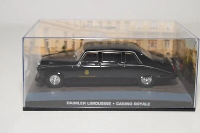 B5 1:43 UNIVERSAL HOBBY JAMES BOND 007 DAIMLER LIMOUSINE CASINO ROYALE NUOVO ... - Immagine 1 di 4