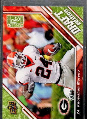A7904- 2009 Upper Deck Draft Edition Green 350 #8 Knowshon Moreno /350 - NM-MT - Image 1 of 2