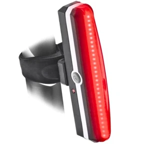 150 Lumens Bright USB Rechargeable LED Bike Bicycle Cycle Back Rear Tail Light - Picture 1 of 5
