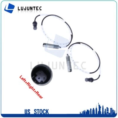 Par de sensores de velocidad de rueda ABS traseros laterales izquierdo y derecho para BMW 323I 2006 2007 Foto 1 de 4