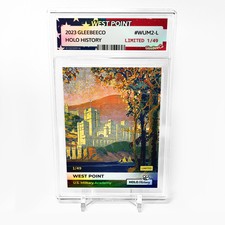 WEST POINT Holographic Card 2023 GleeBeeCo Slabbed #WUM2-L Only /49
