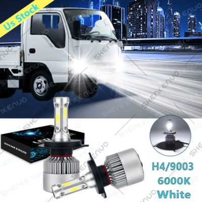 LED Headlight Bulbs 6000K Conversion Kit for Nissan UD 1800 2000 2300 2600 3300 - Image 1 of 4
