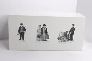 Department 56 Holiday Travelers 3 Pezzi Heritage Village Natale NOB #55719 - Foto 1 di 5