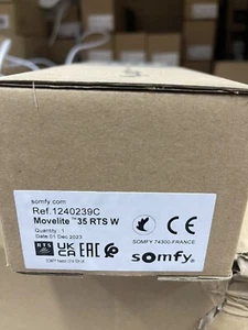 Somfy Glydea Movelite Rts W Motor - Picture 1 of 2
