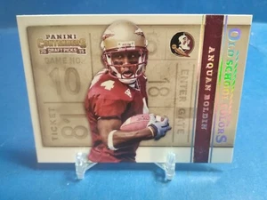 2015 Panini Contenders Draft Picks 5 Anquan Boldin Florida State Seminoles - Picture 1 of 2